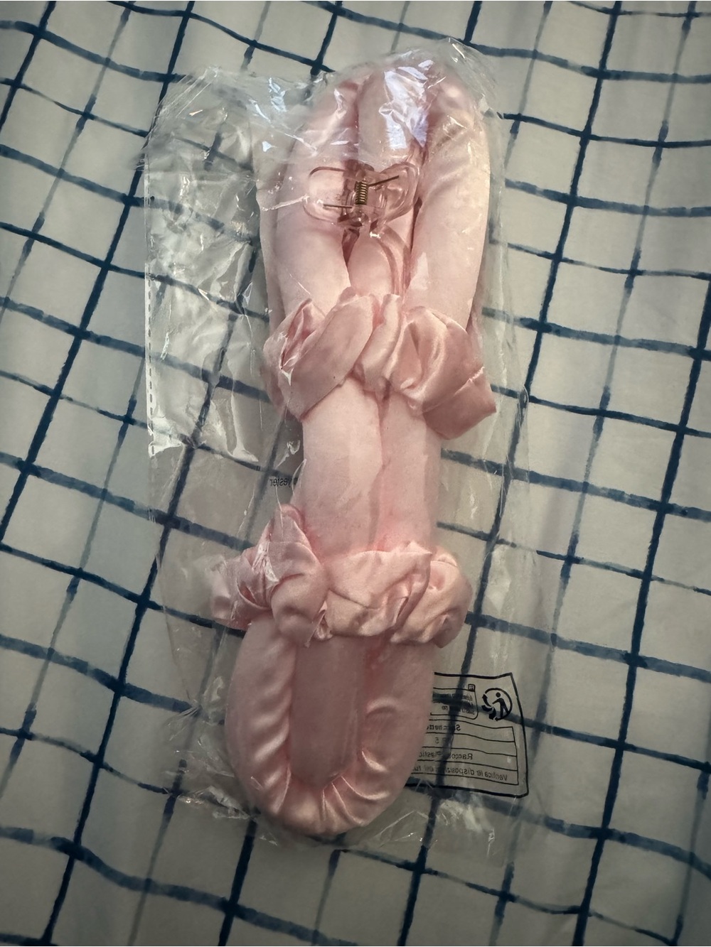 Pink Heatless Hair Foam Curler Set